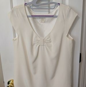 Kate Spade silk cream colored blouse